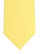 Plain Light Yellow Tie - TIE STUDIO